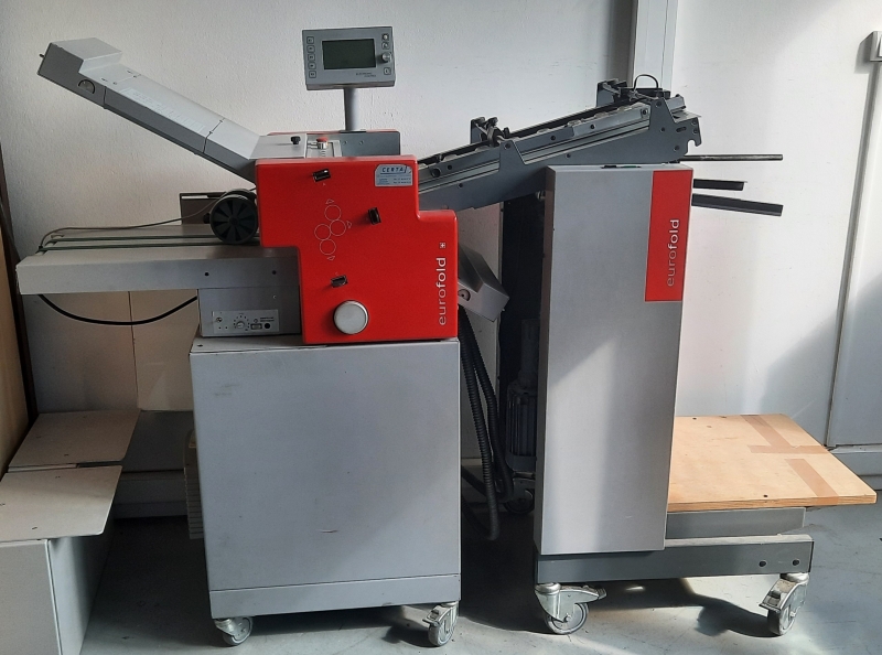 Plieuse Eurofold 235 SA avec Margeur Haut de Pile
